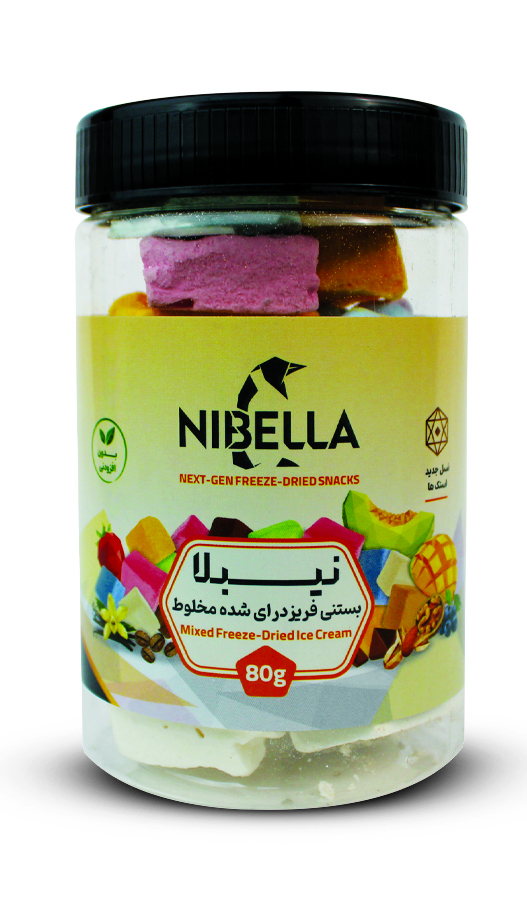 بستنی مخلوط جار